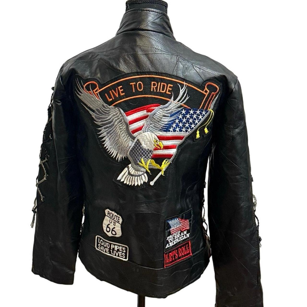 Source Unknown Women's Leather Jacket - Black - S… - image 1