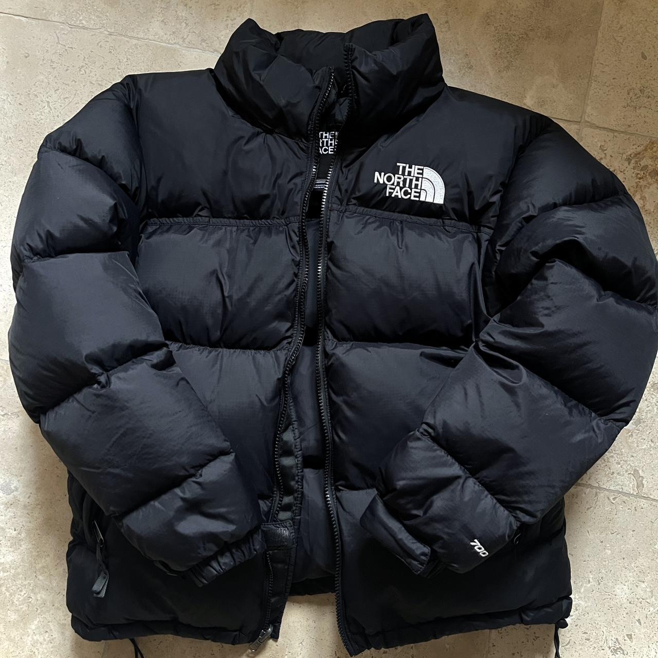 Perfect condition The North Face retro nupste #tnf... - Depop