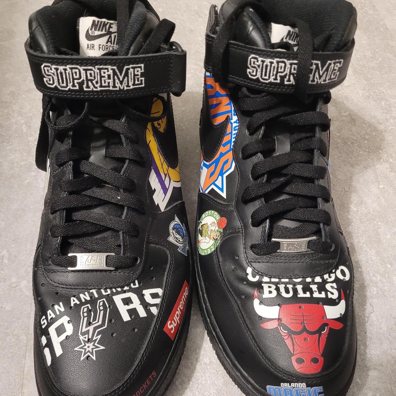 supreme nba air force ones