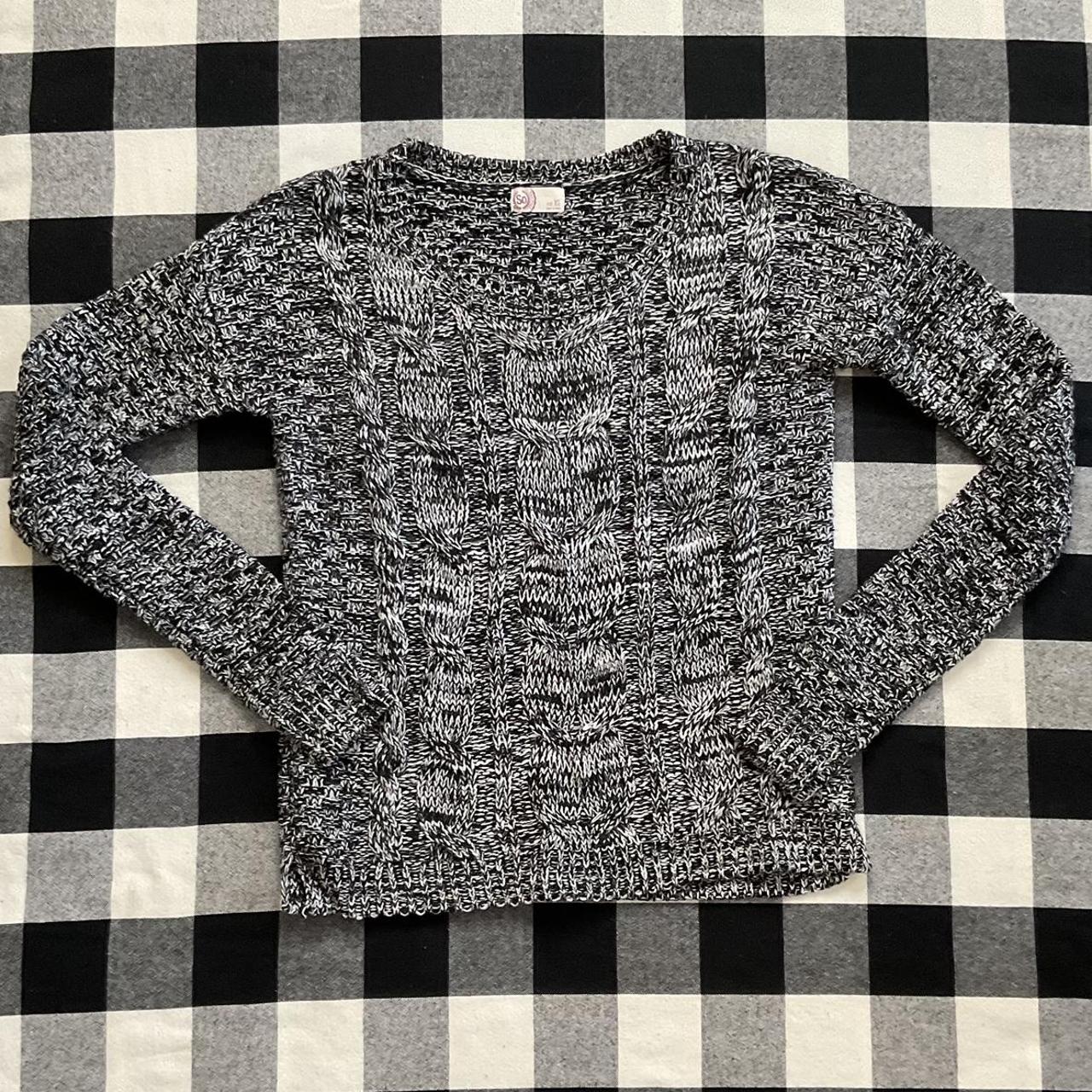 American Heritage Textiles Women's Black and Grey Jumper