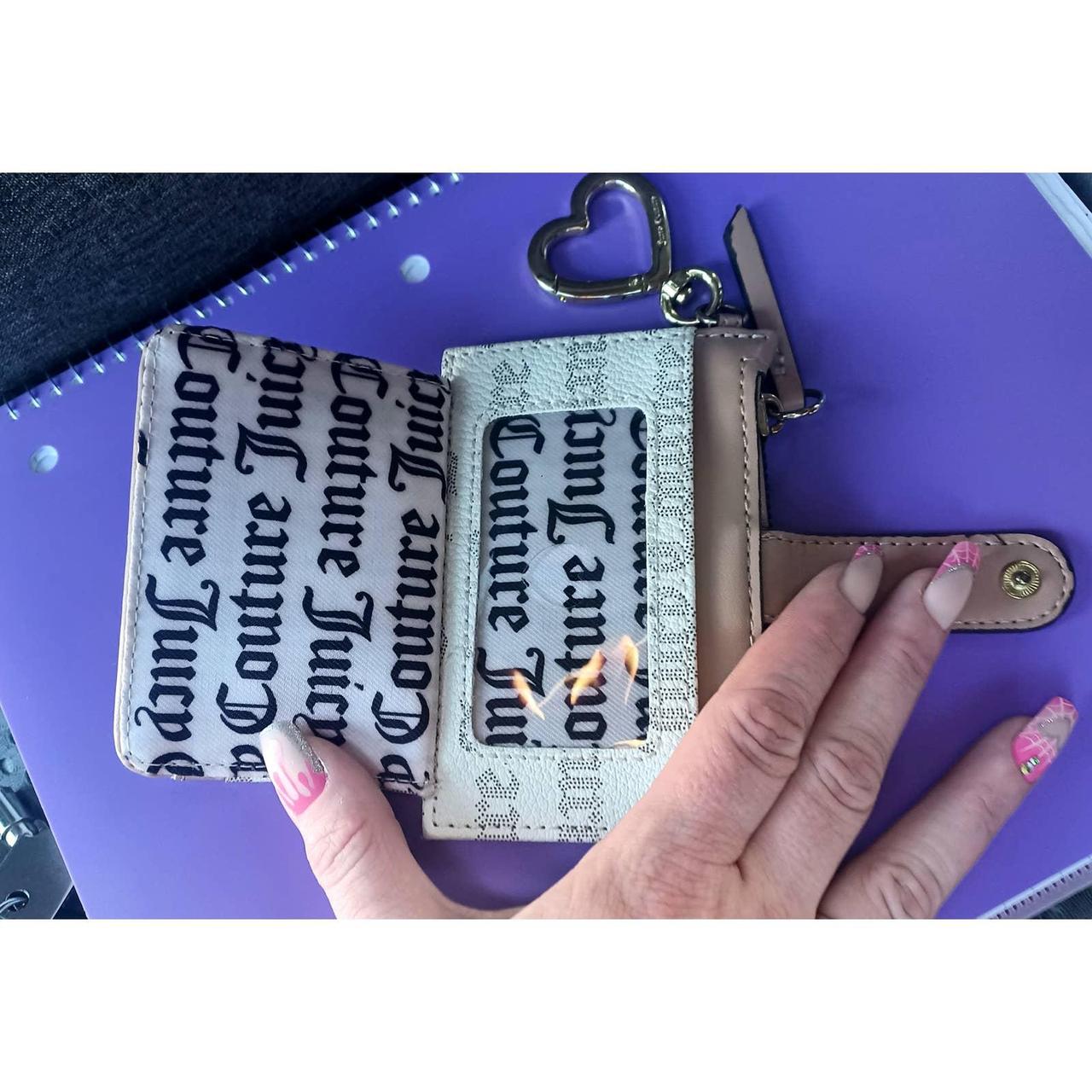 JUICY COUTURE Set- Wristlet, Cardcase and Keychain - Depop