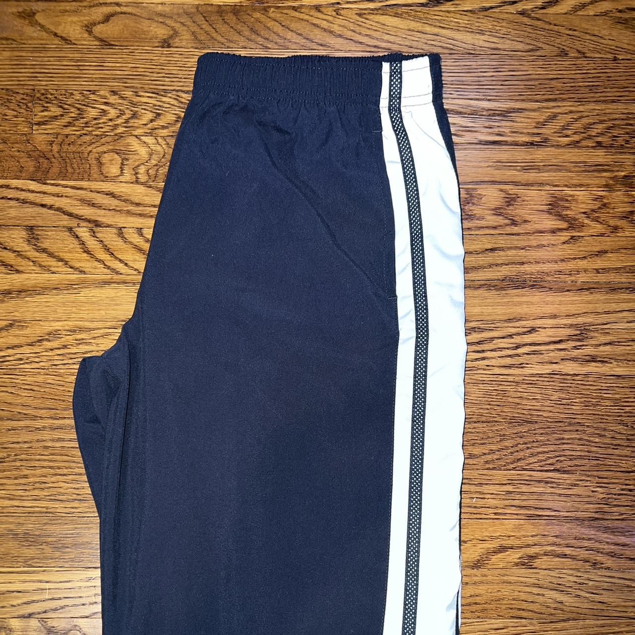 Y2k blue Nike track pants Size:M Navy blue y2k... - Depop