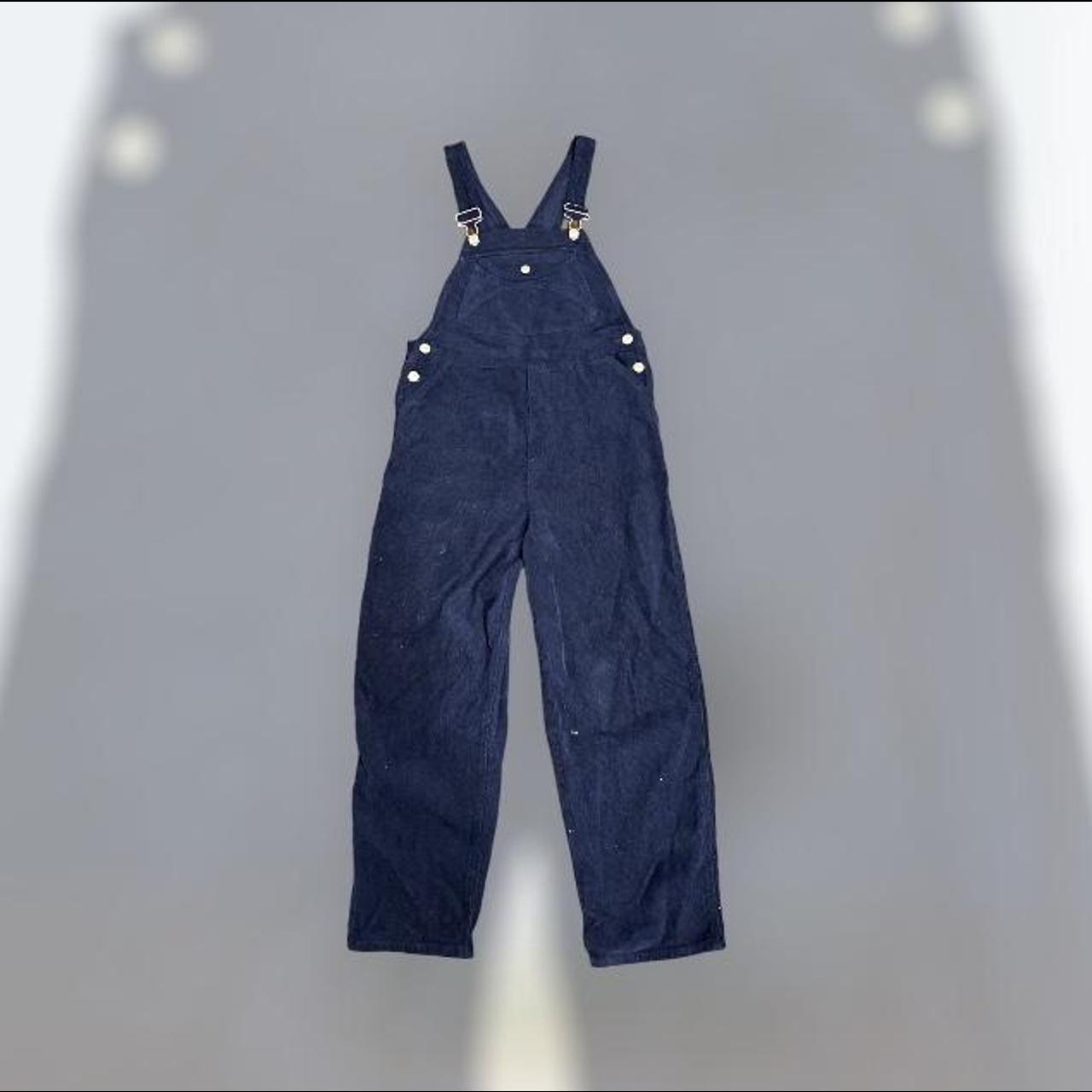 Navy Blue vintage corduroy field gear brand... Depop