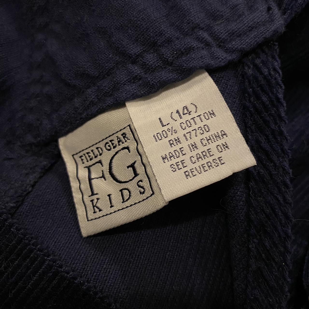Navy Blue vintage corduroy field gear brand... Depop