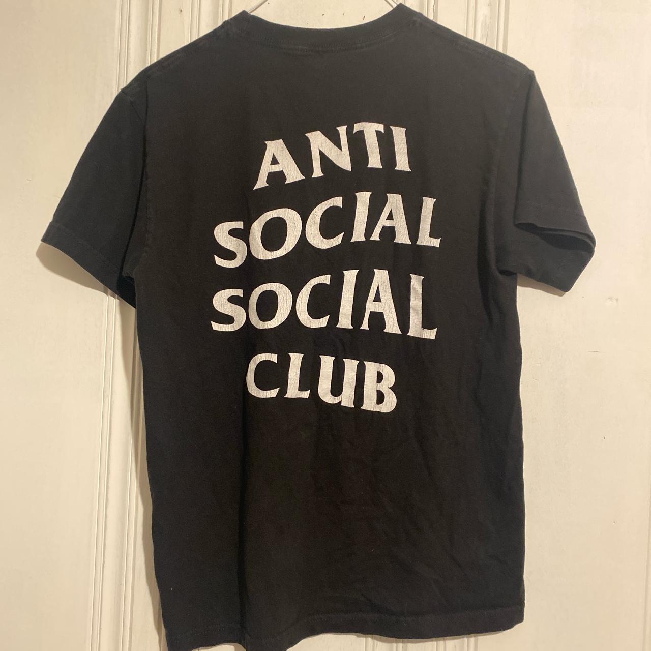 Anti Social Social Club Men's Black T-shirt | Depop