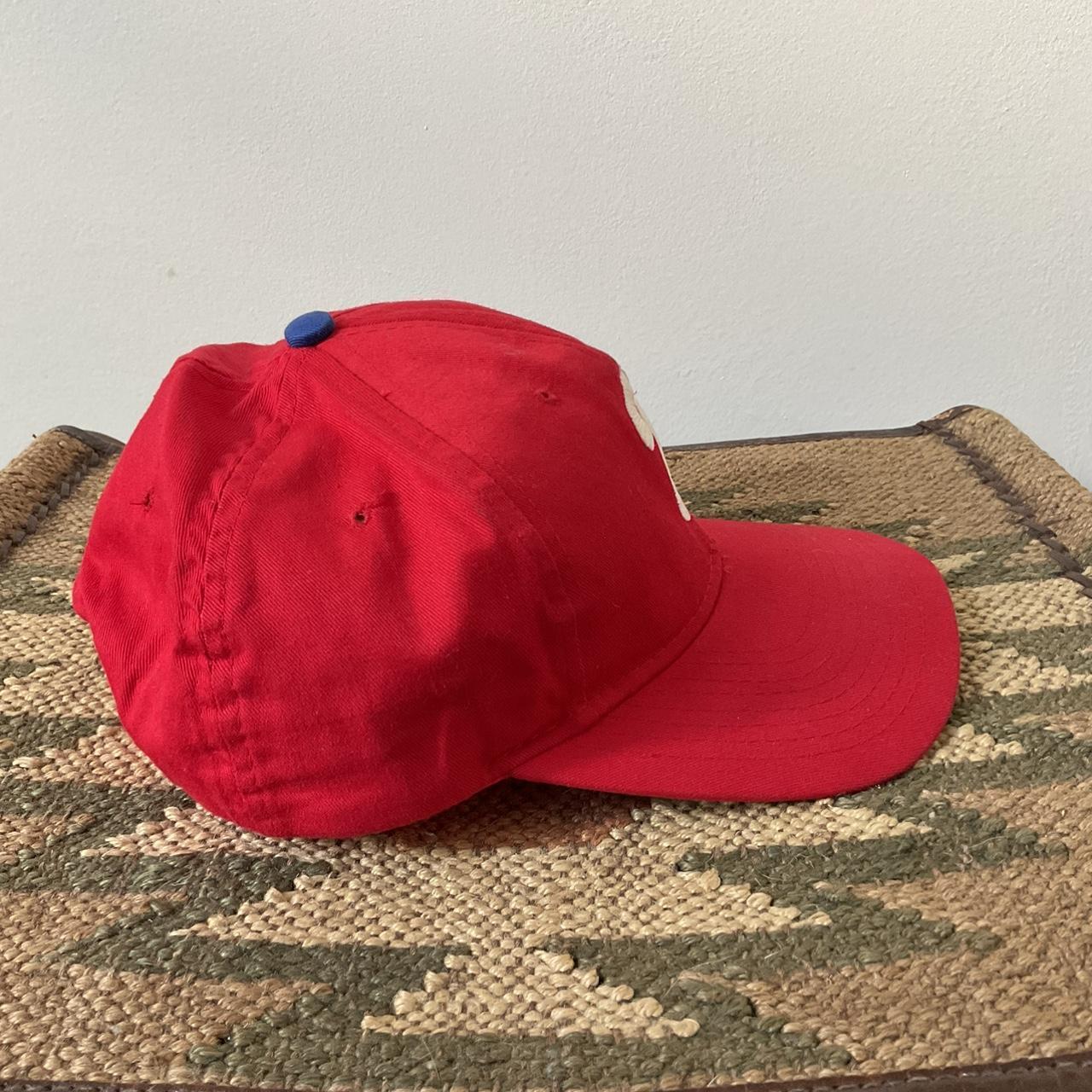 PHILADELPHIA PHILLIES VINTAGE 90s MLB SNAPBACK HAT - Depop