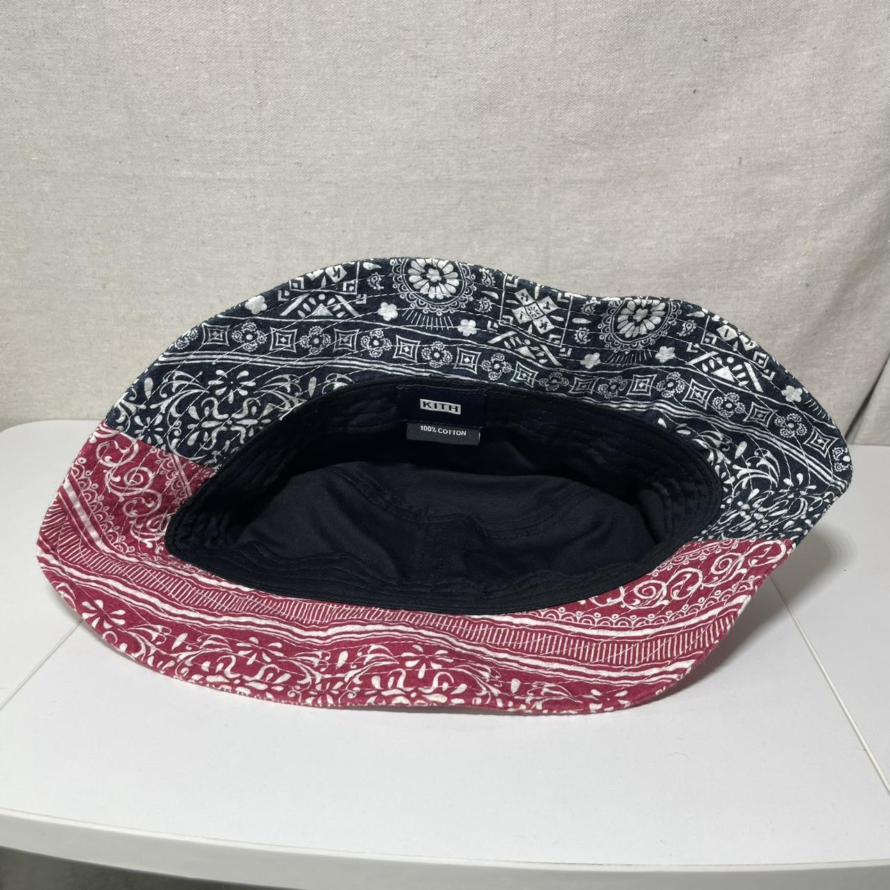 Kith Men's Bucket hats - Multi/Red – Kith Bandana… - image 5