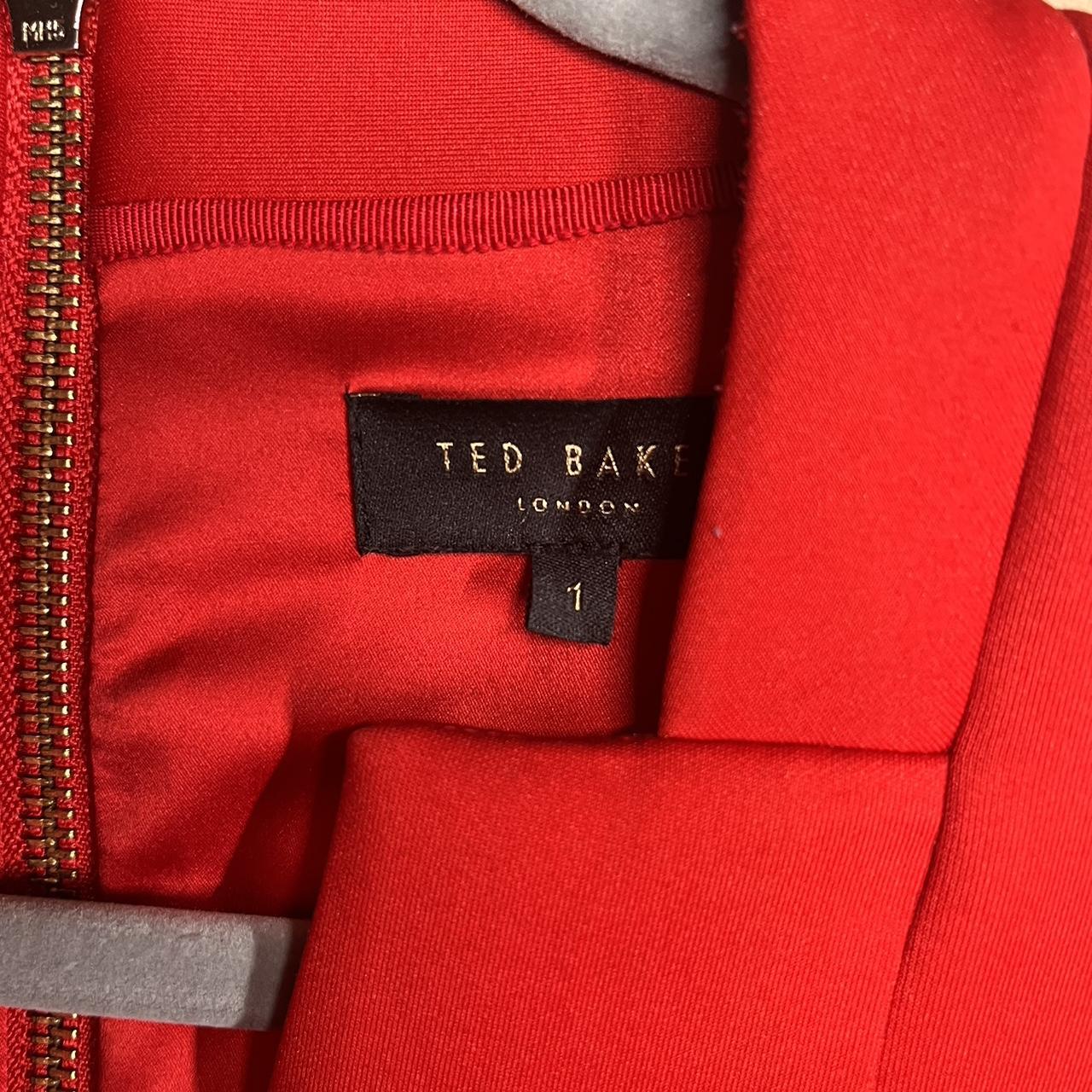 Ted Baker Women's Red Dress | Depop