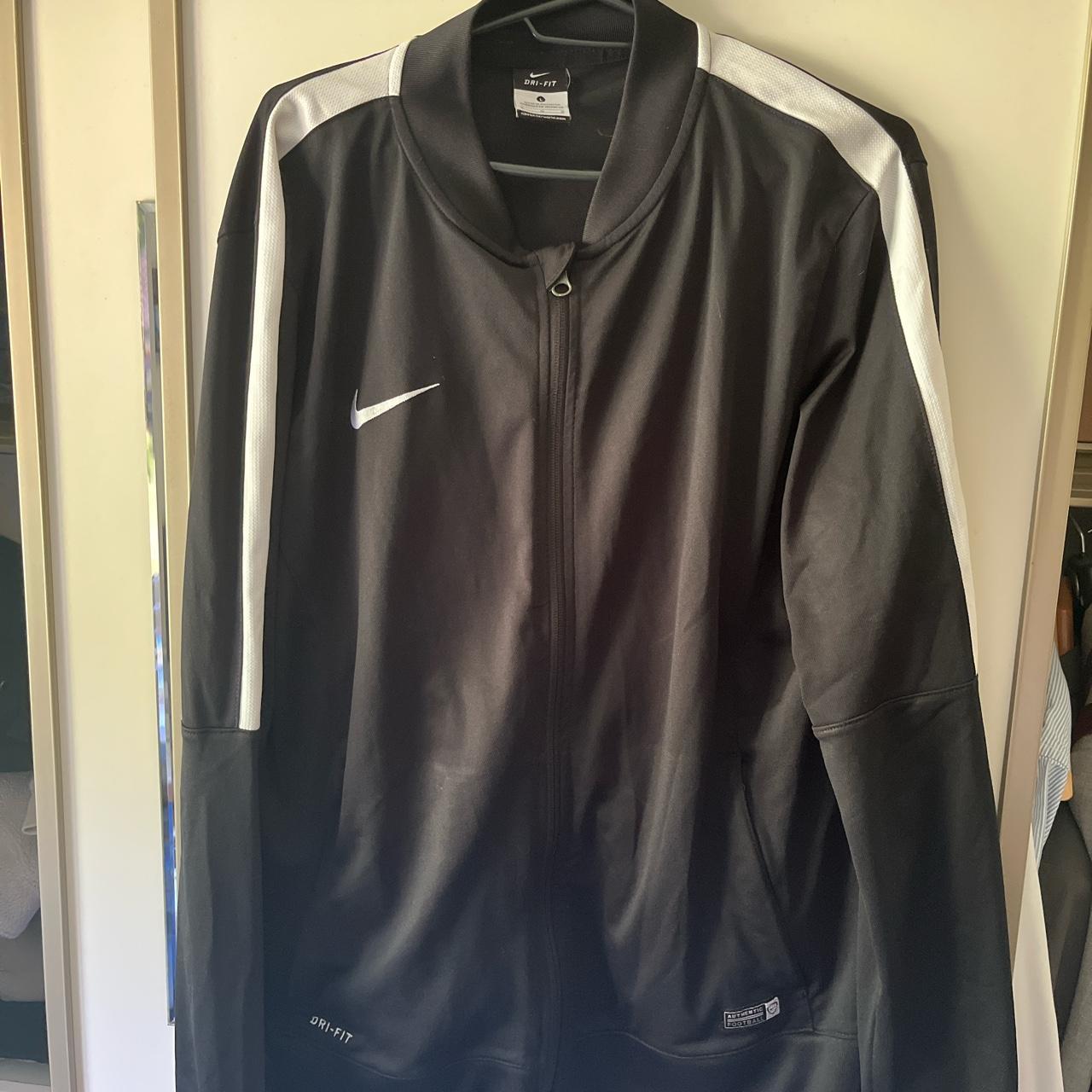 nike long football jacket