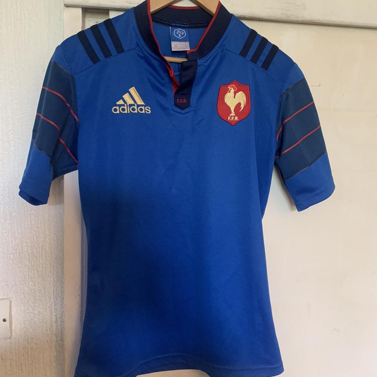 France rugby shirt 2015/16 small ex used condition Depop