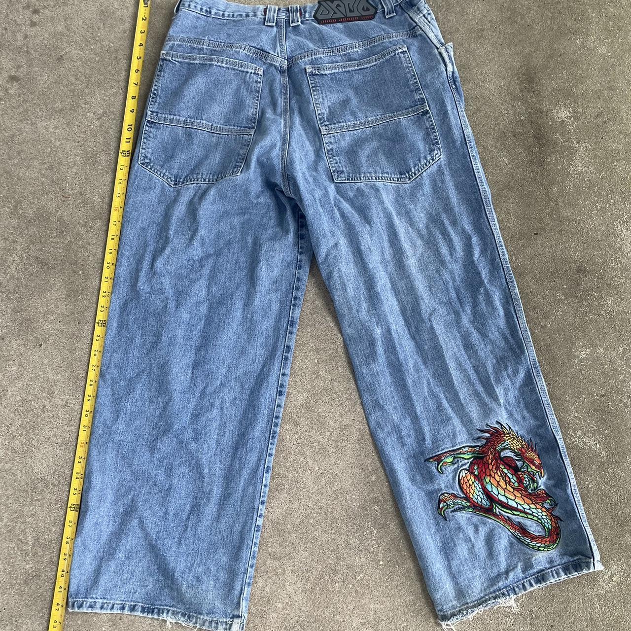 JNCO dragons (Gadzooks) 36x32 but measures just | Depop