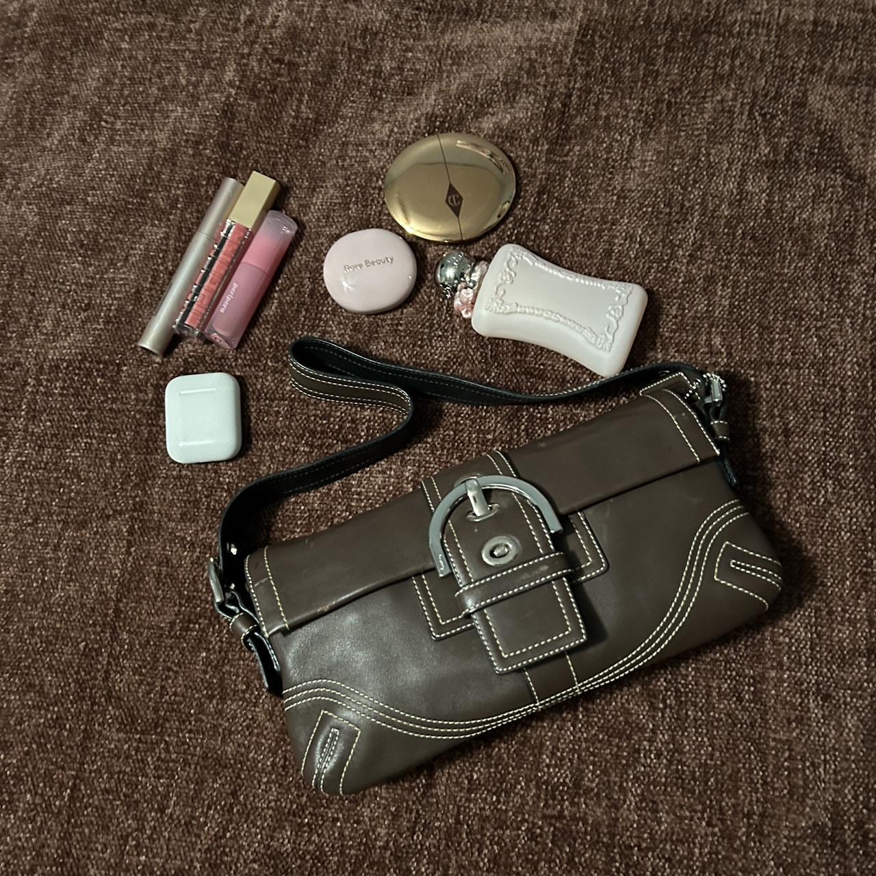 COACH PURSE CHOCOLATE cheapest BROWN, Shoulder