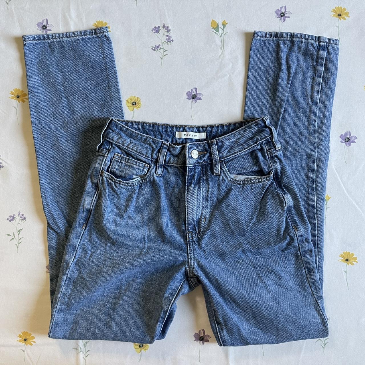 Pacsun Jeans / Mom Jeans - Size Xxs / Size 0 / Tag... - Depop