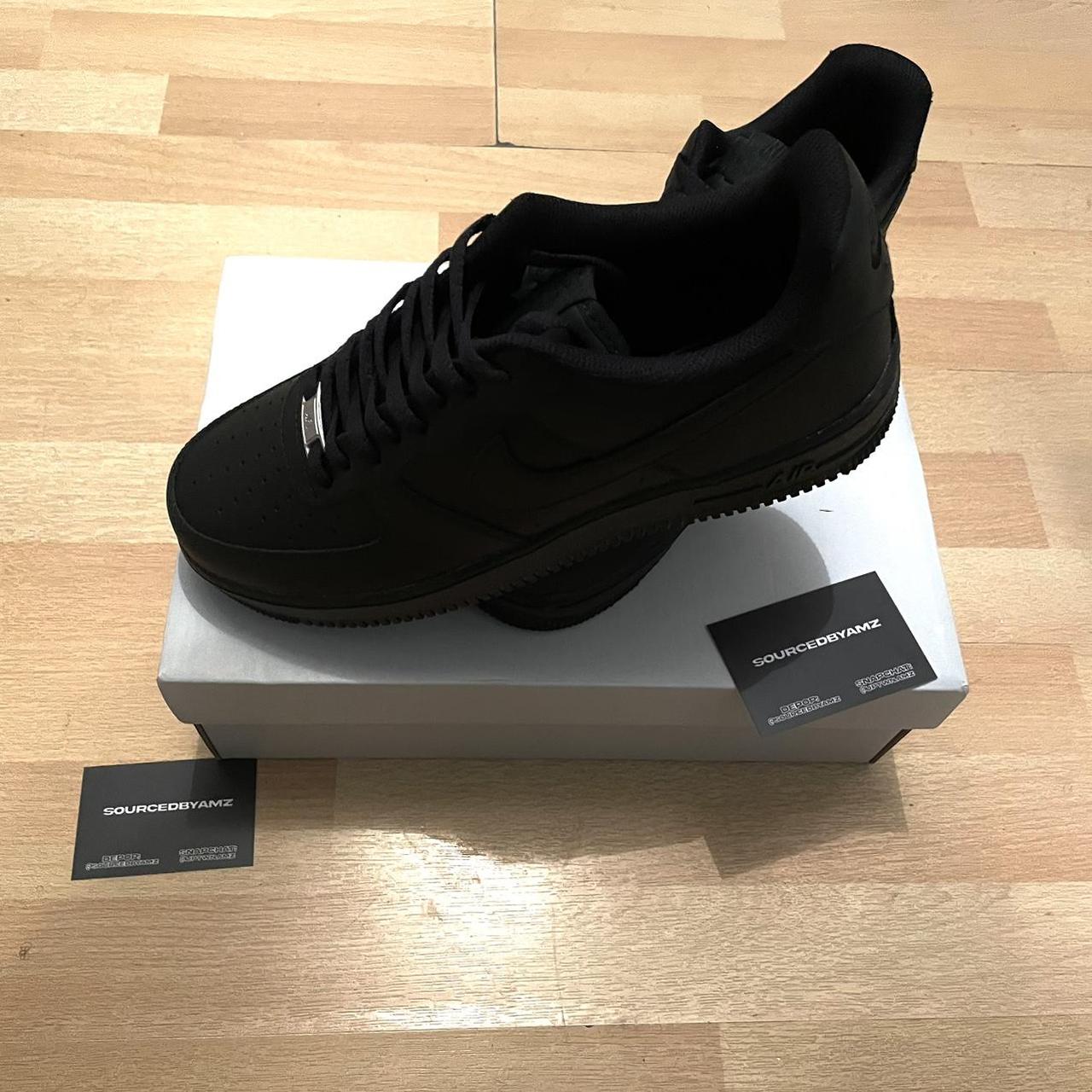 size 2 black air force 1