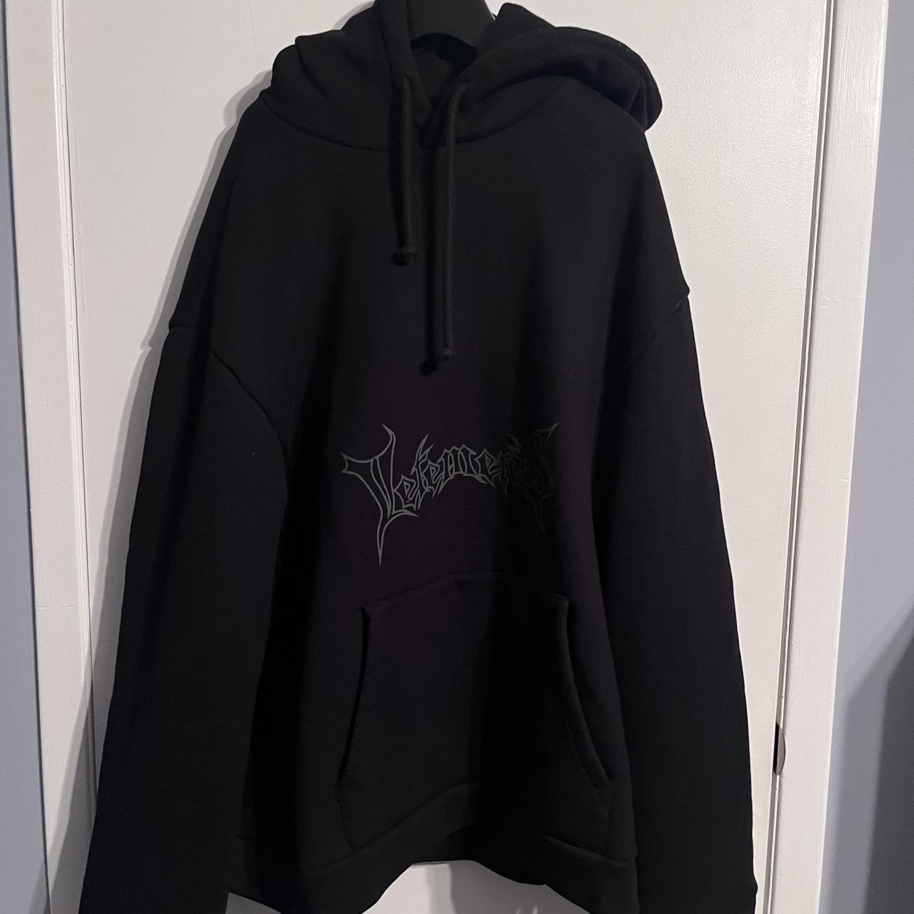 Vetements sale metal hoodie