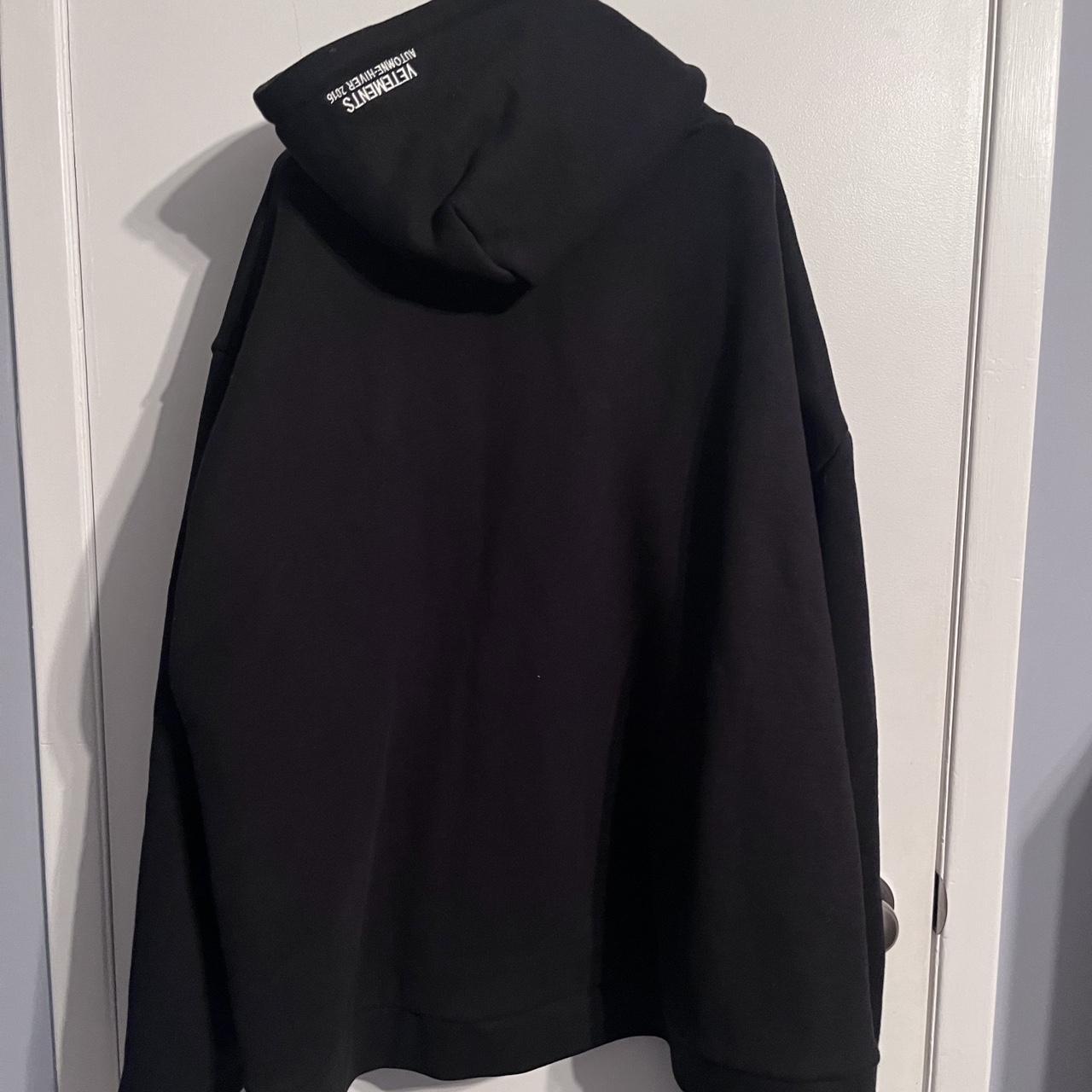 Vetements Metal Logo Hoodie Never used, calm luh... - Depop