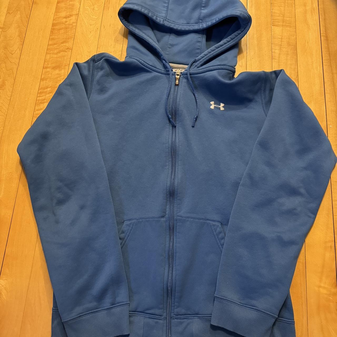 Under armour blue online sweatshirt