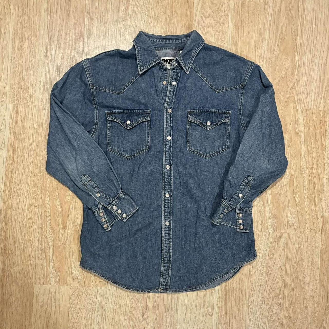 Dkny denim discount shirt