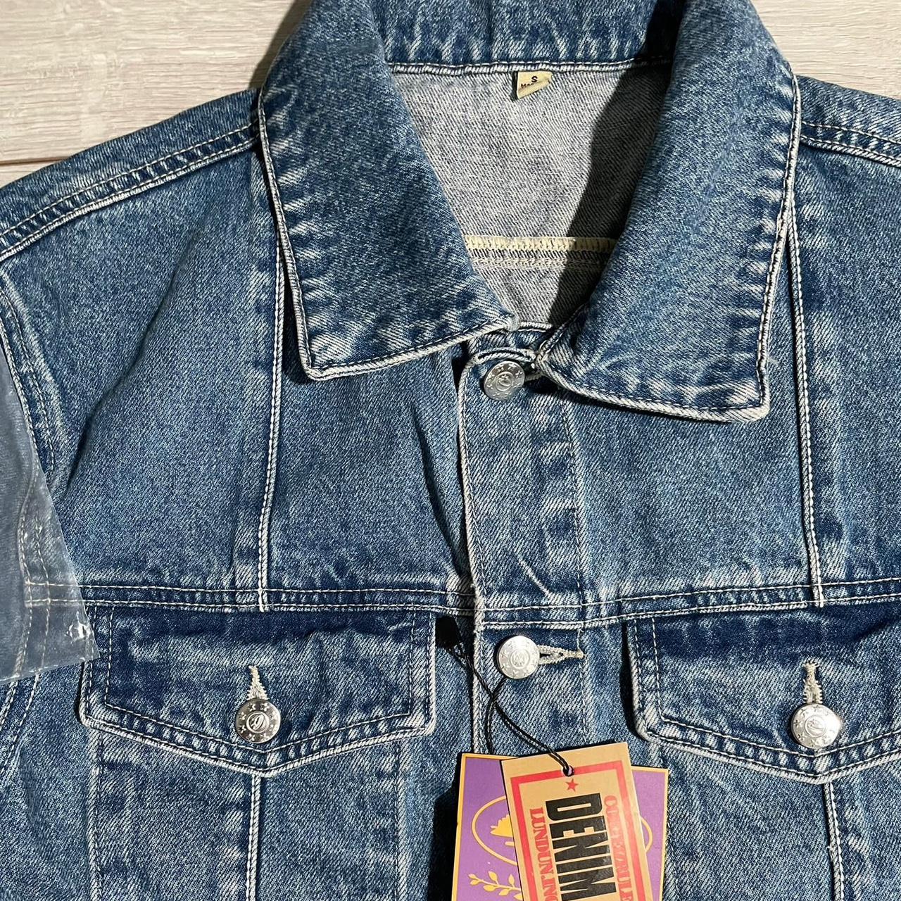 Corteiz C-Star Denim Trucker Jacket Blue