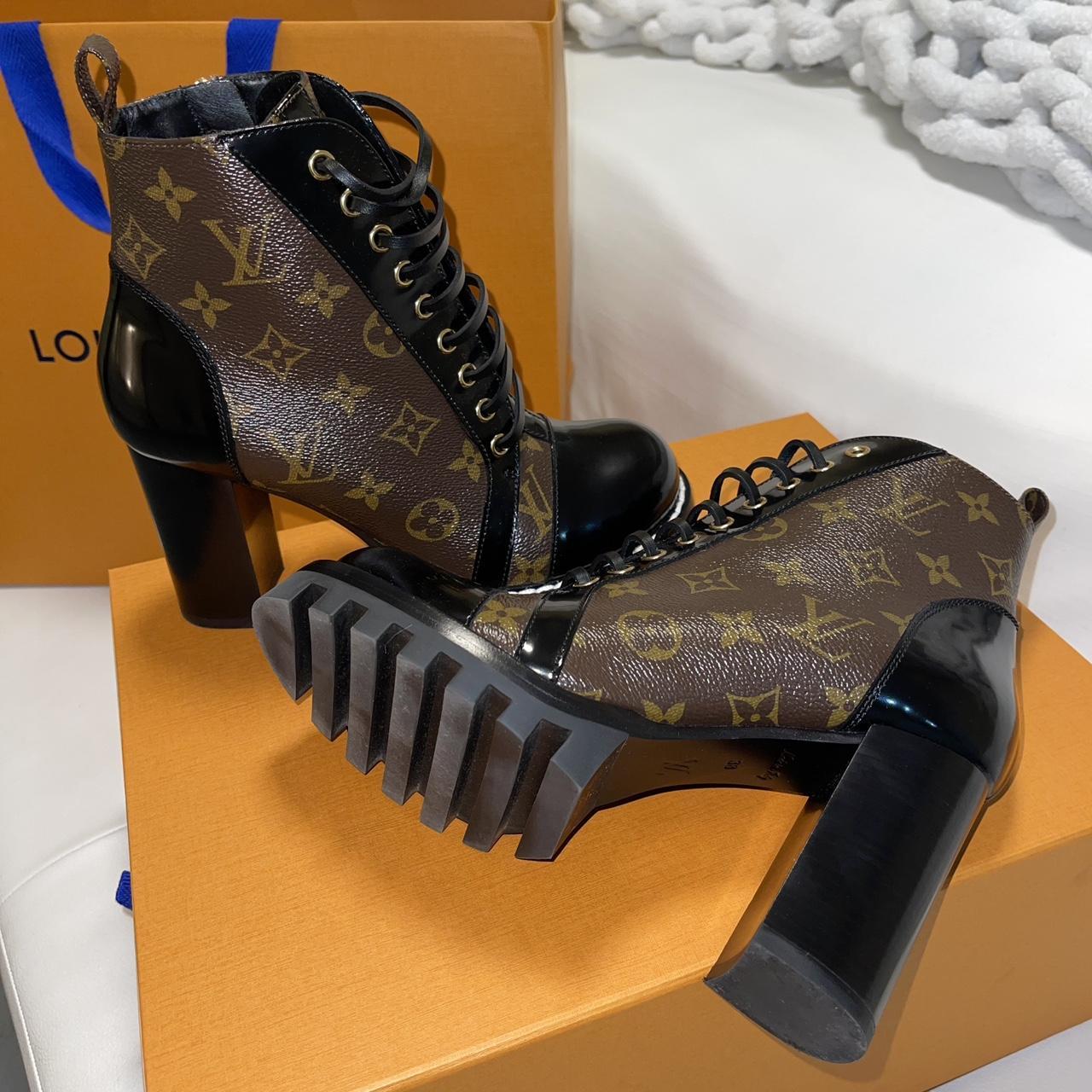 Louis Vuitton Star Trail Ankle Boot Size 38 USA 7 | Depop Louis Vuitton Star Trail Ankle Boot Size 38 USA 7 | Depop