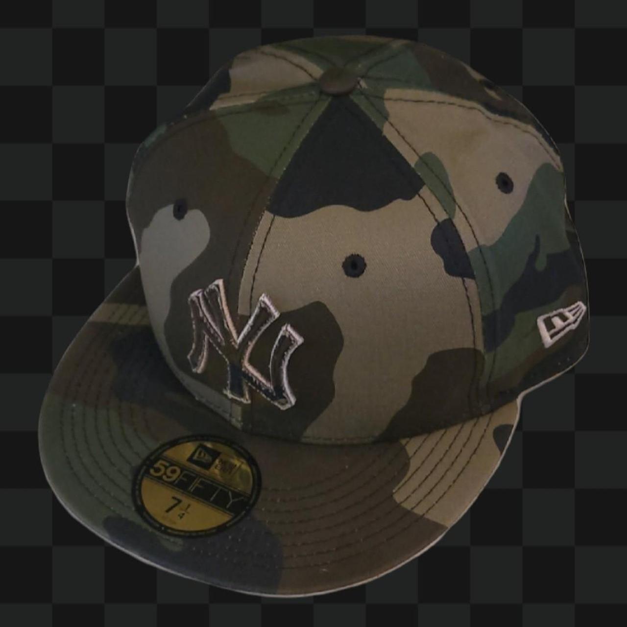 Yankees camo 2024 cap day