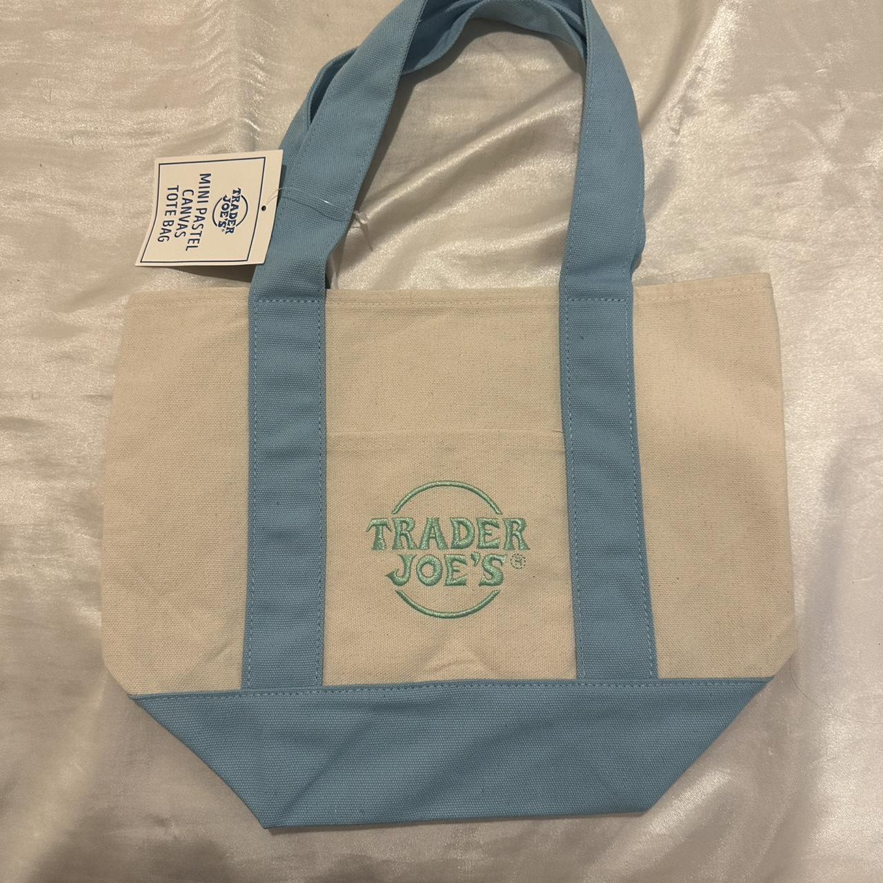 Trader Joe's Women's Bag - Multi/Blue – trader jo… - image 1