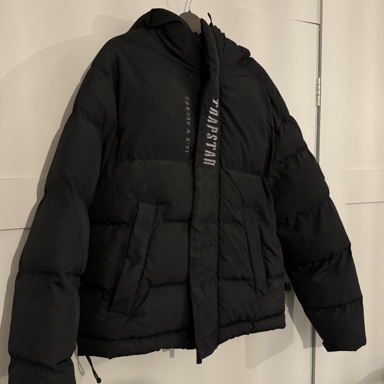 Black Trapstar puffer jacket pufferjacket Depop