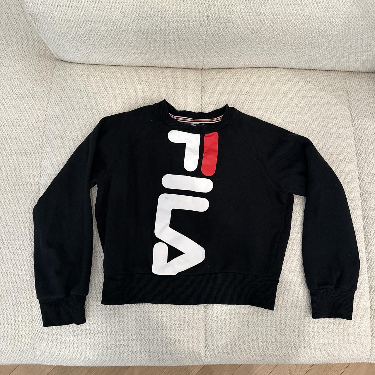 Fila crop sweater outlet women's