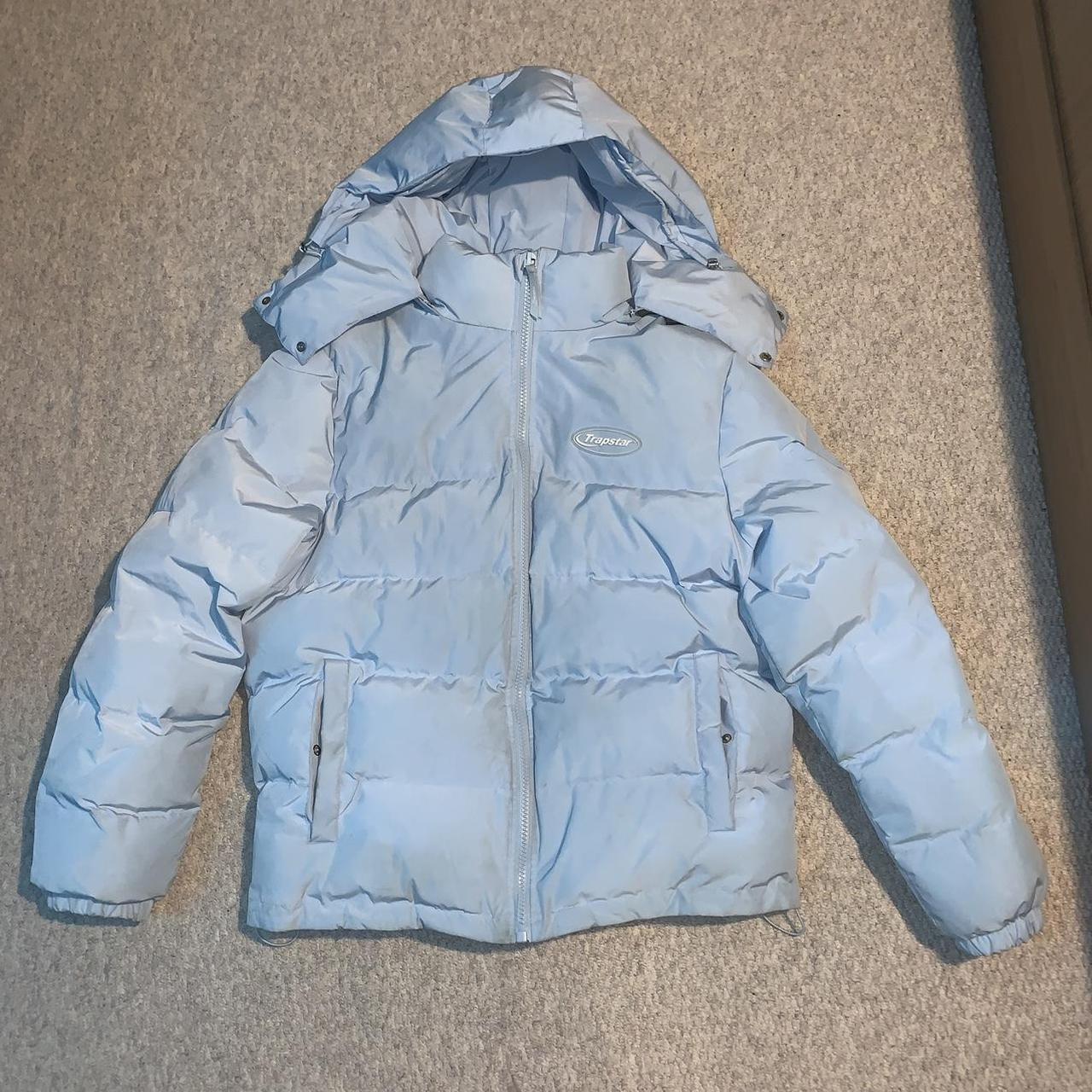 Baby blue hyperdrive trapstar jacket Worn few times... Depop