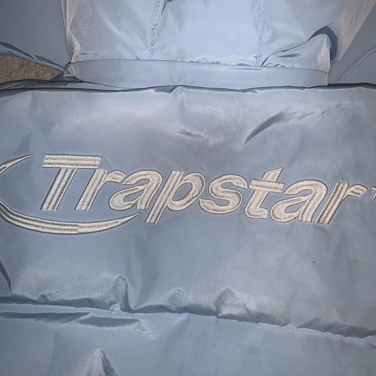 Baby blue hyperdrive trapstar jacket Worn few times... Depop