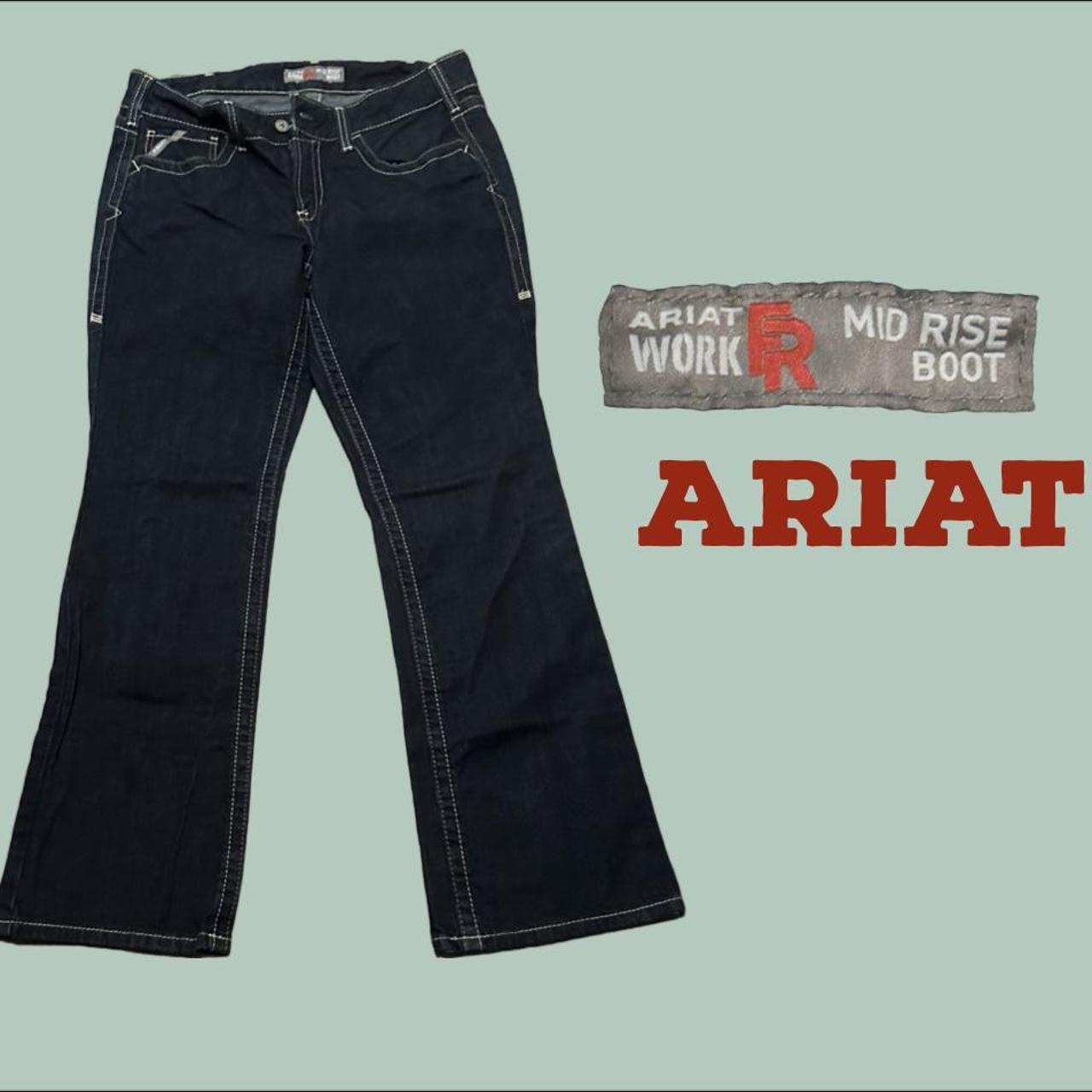 Ariat Women's Blue Jeans Depop