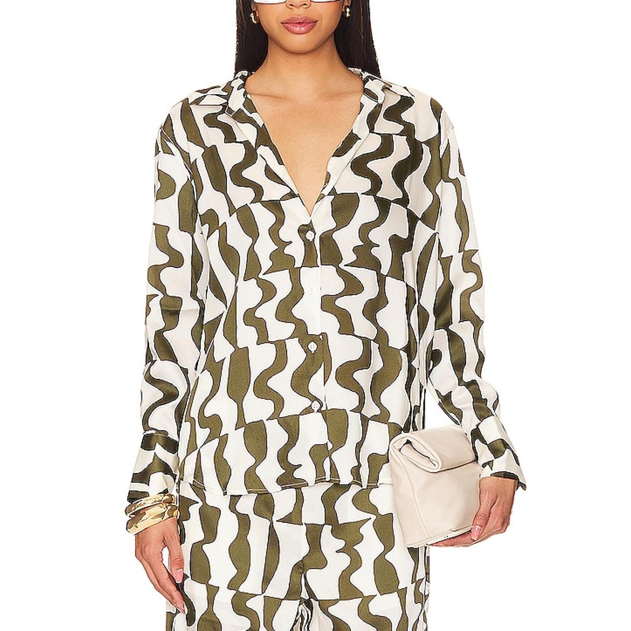 Rails Women's Top - Green - M – Rails 'Ledger' Gr… - image 1