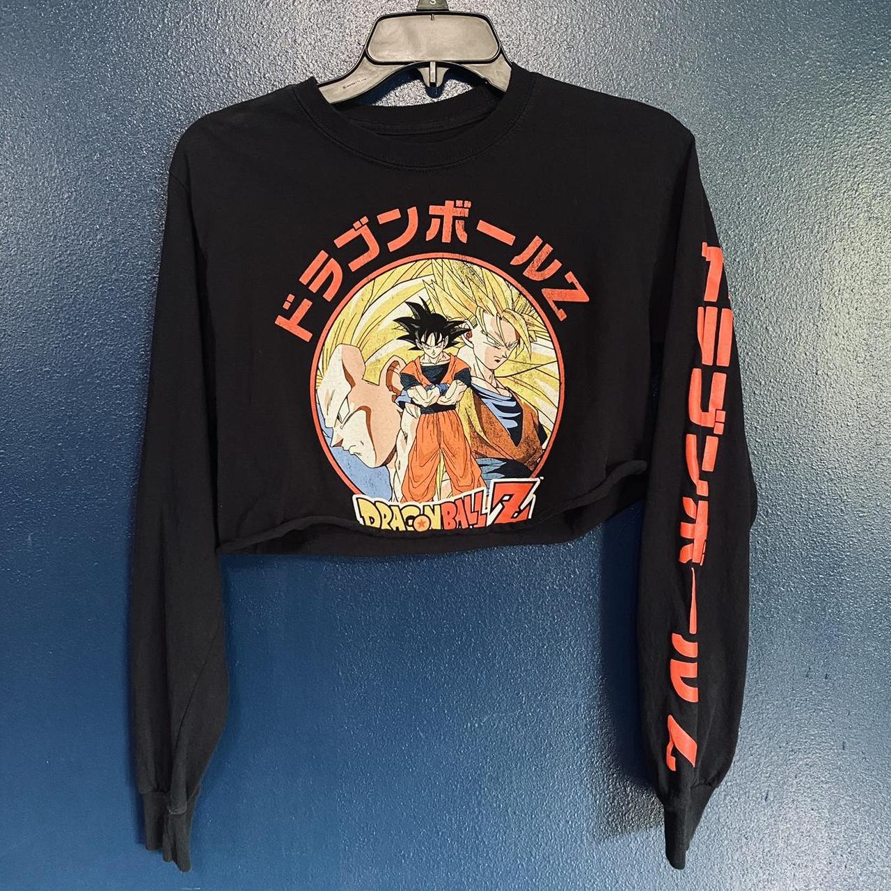 Dragon Ball Z long sleeve crop top I added a