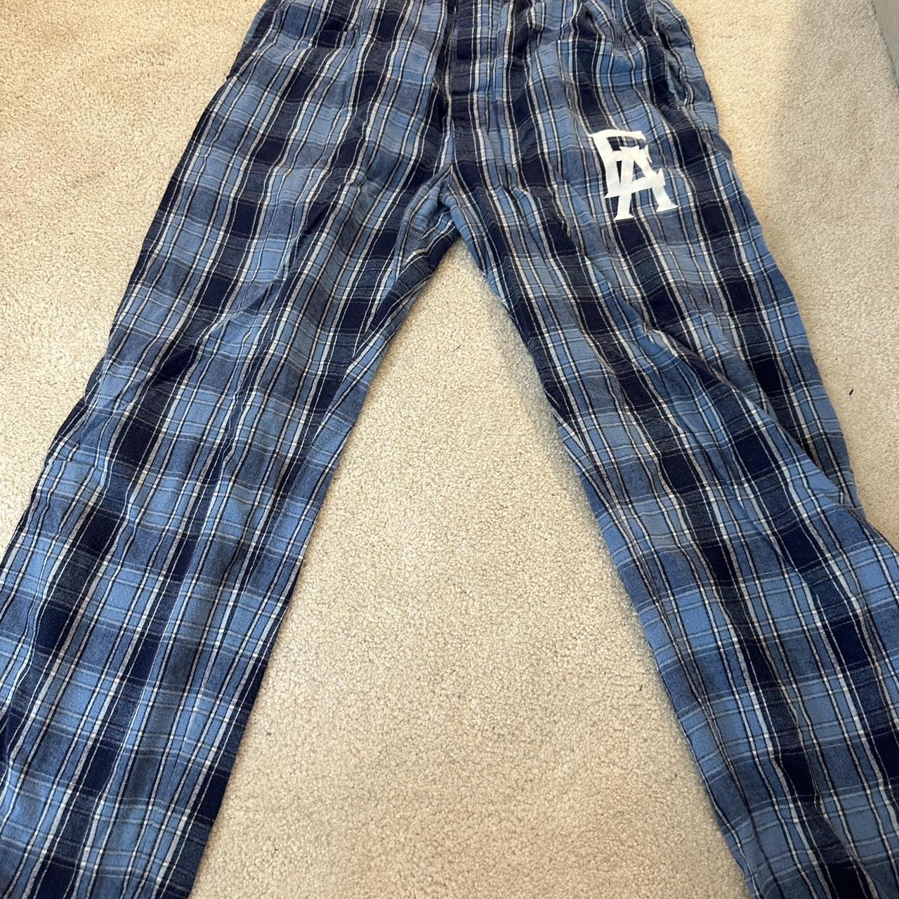 Blue PJ pants Size L - Depop