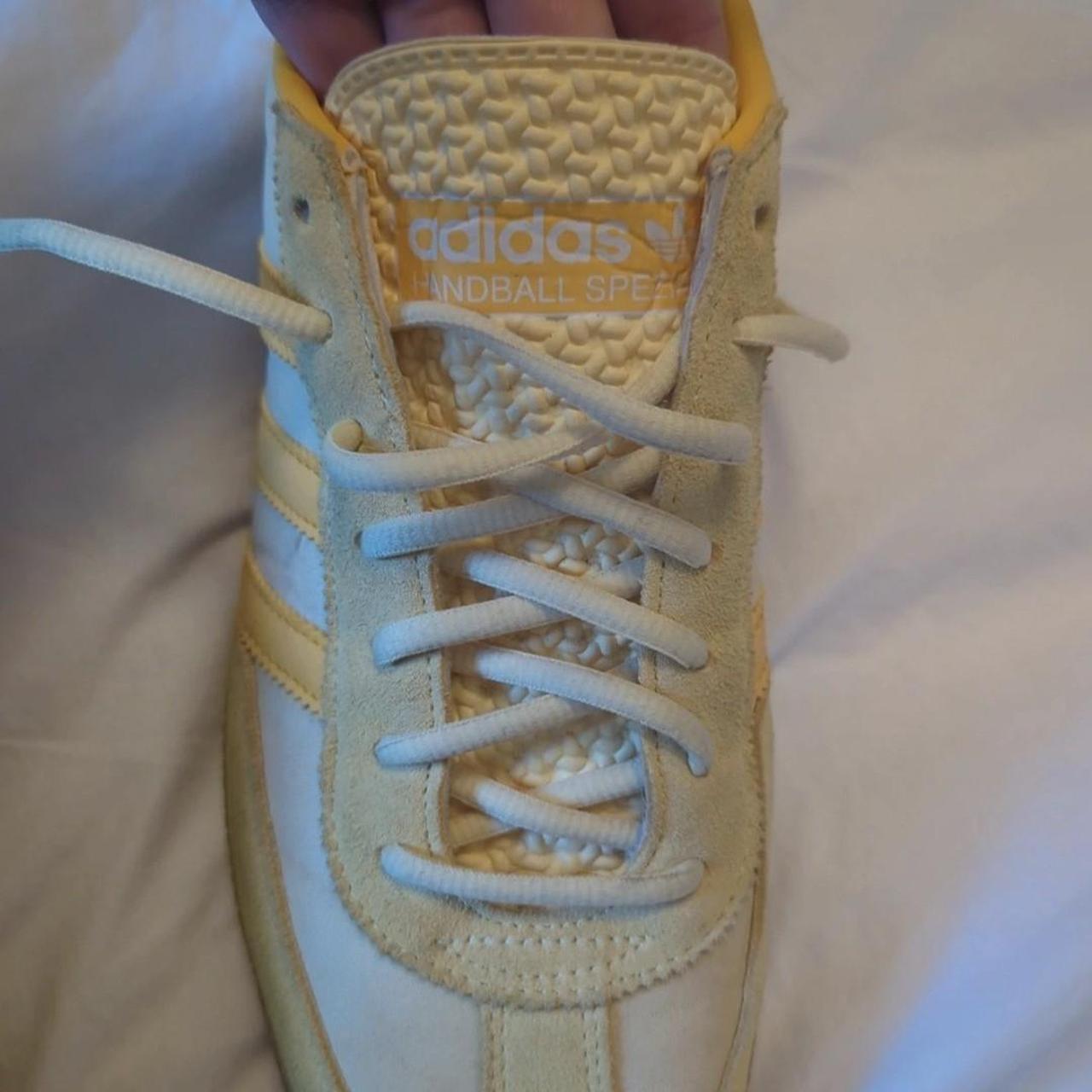 Men's yellow Adidas handball spezials Great... - Depop