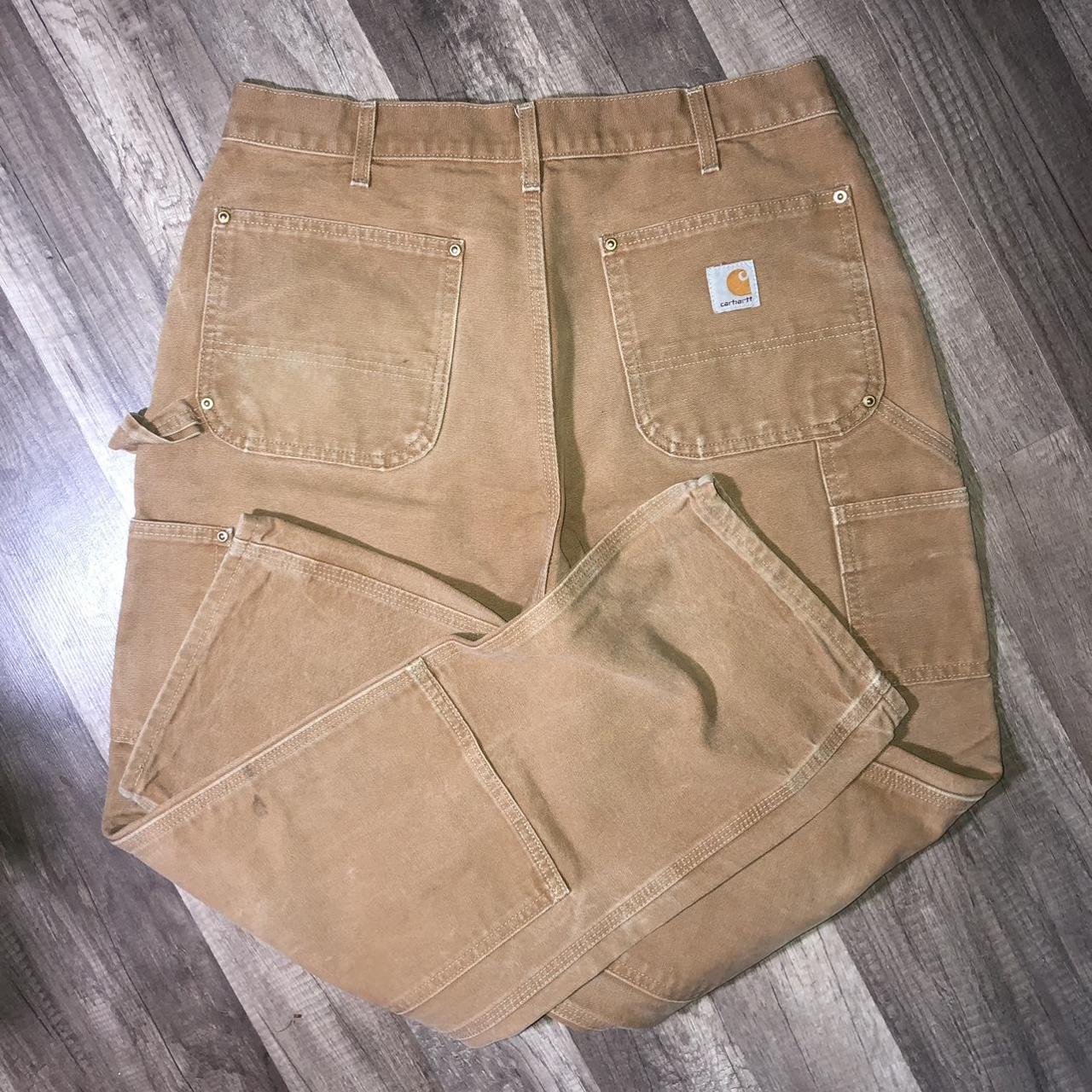 Carhartt pants made in usa double knee Mens size - Depop