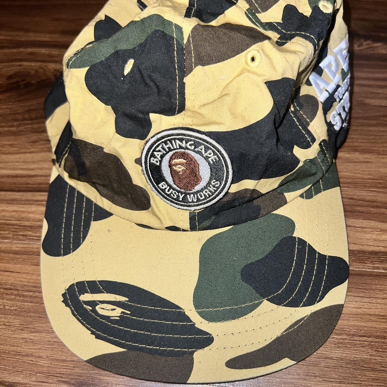 Atlanta Braves camo hat, this hat is basically brand - Depop