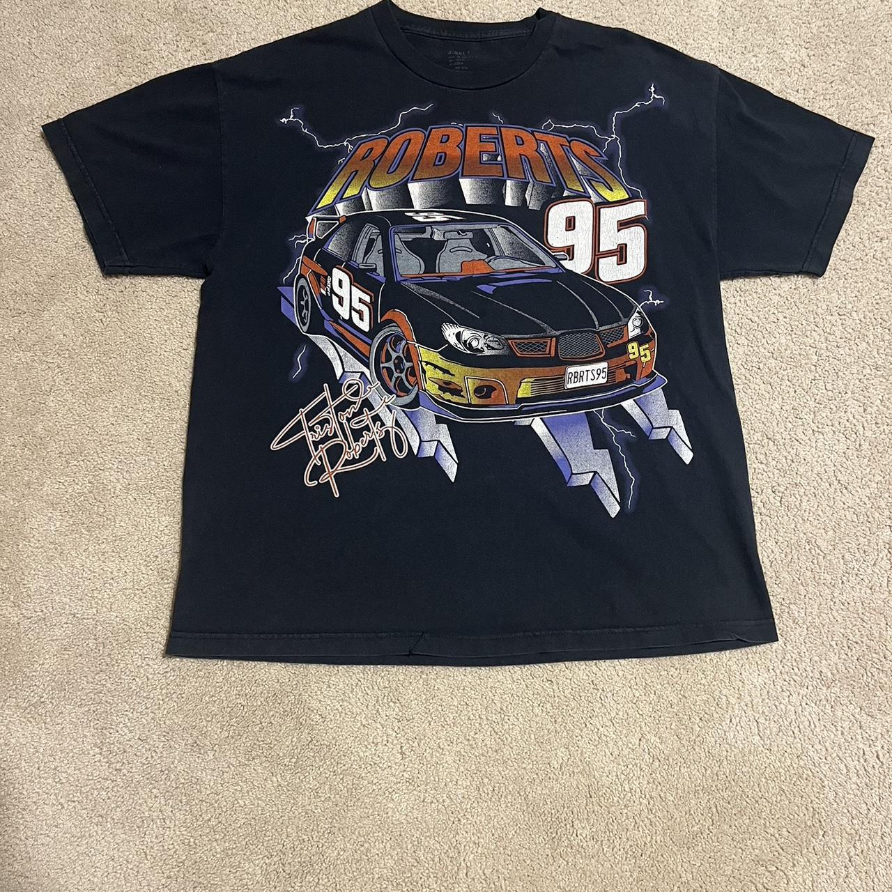 Vintage NASCAR Awsome t-shirt high quality and goes... - Depop