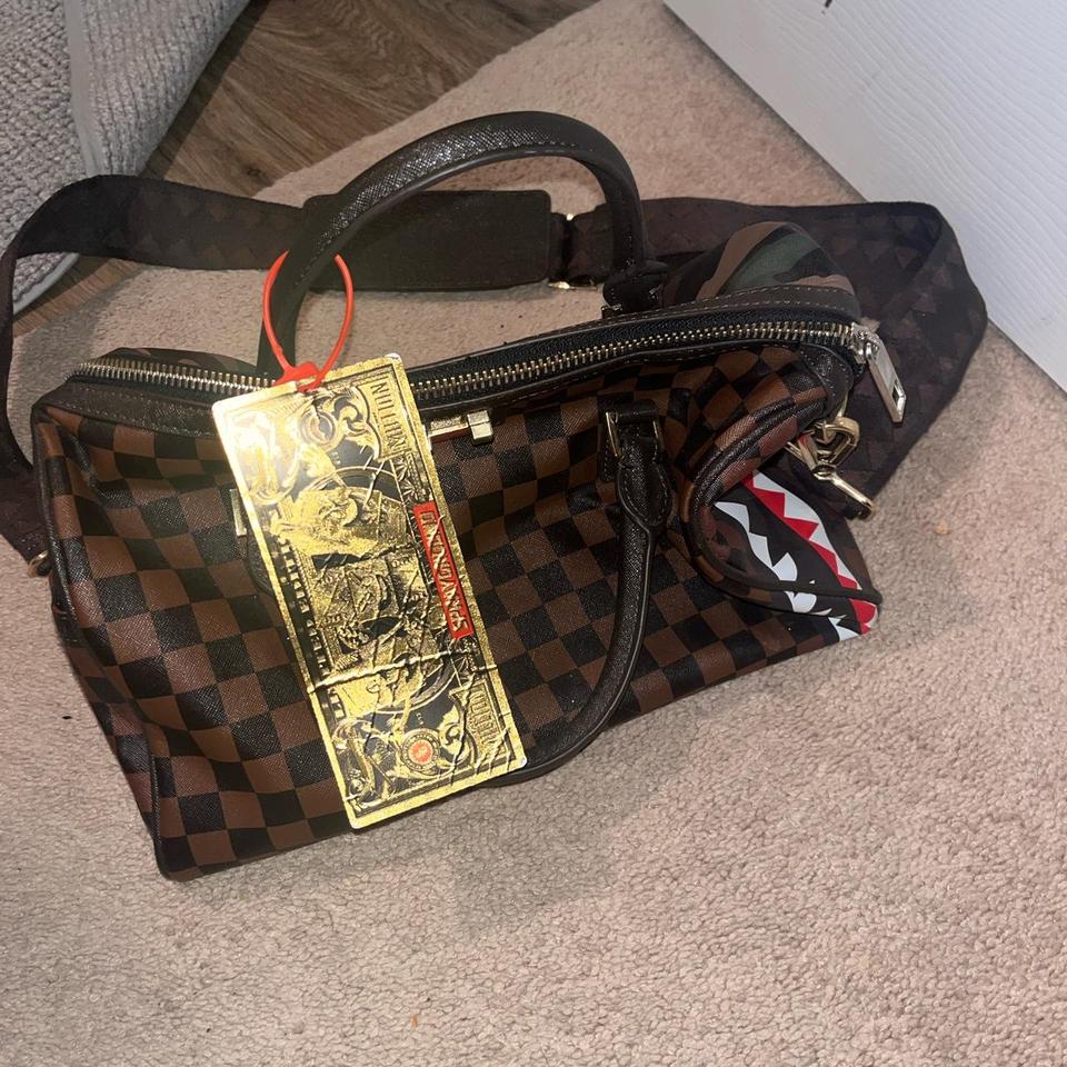 sprayground duffle bag limited edition