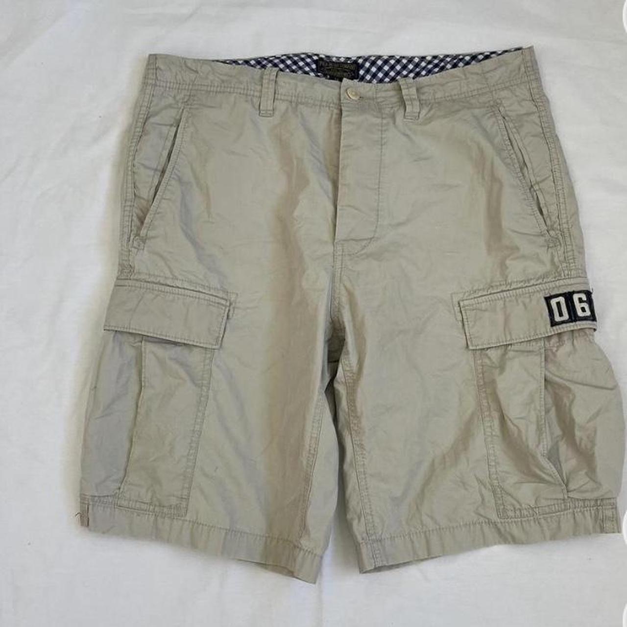 vintage polo ralph lauren cargo shorts size 34 - Depop