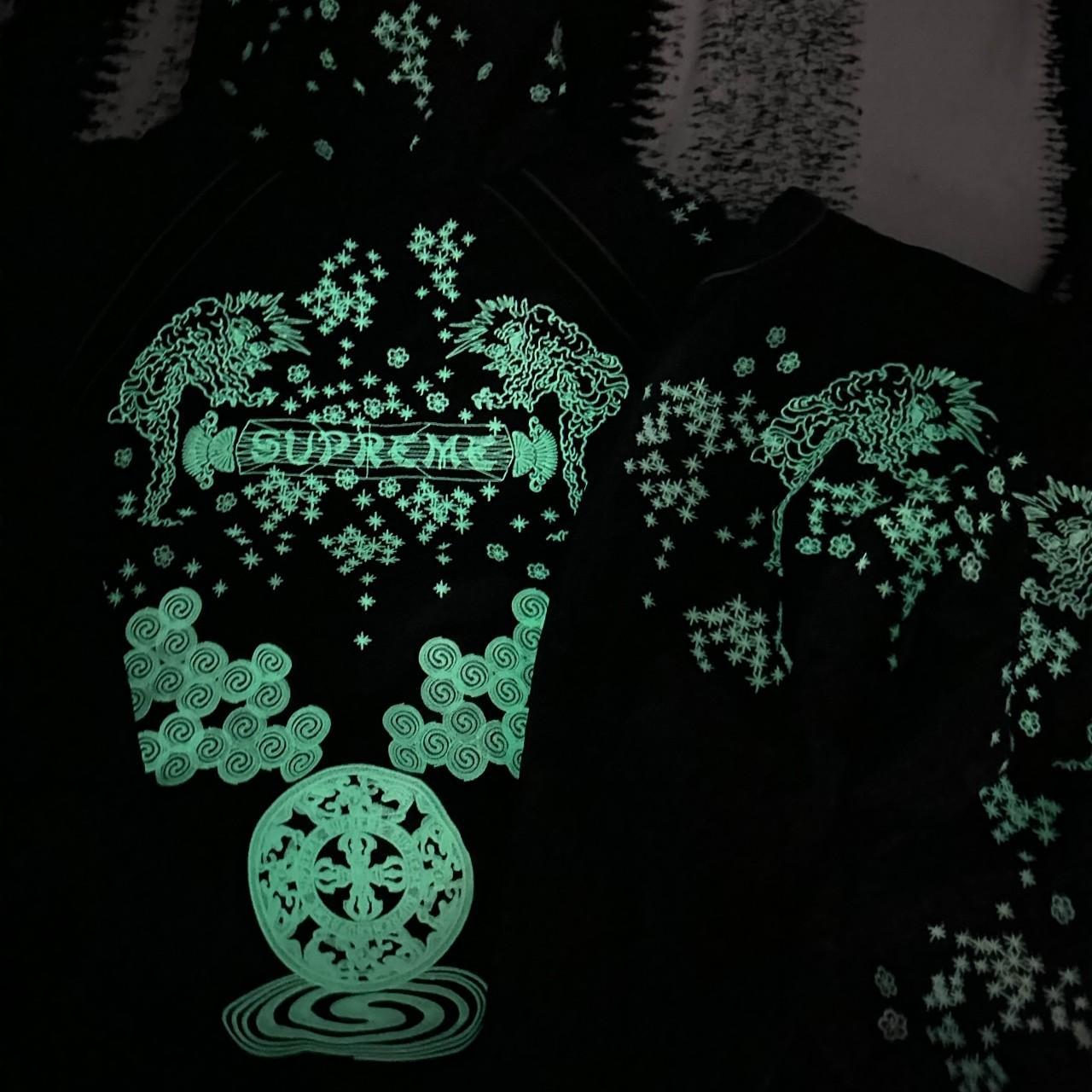 Supreme Aoi Glow in the dark track jacket, got it as | Depop