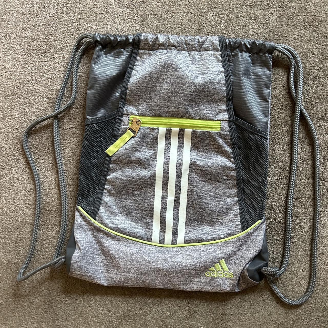 Adidas Drawstring Bag In good condition Some... Depop