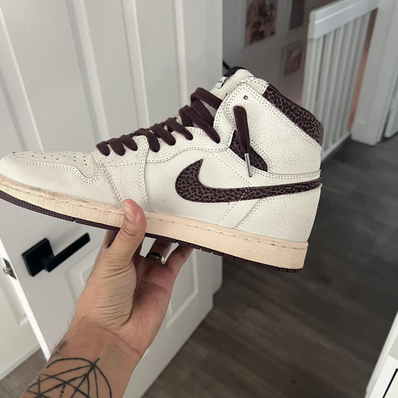 cream coloured jordans