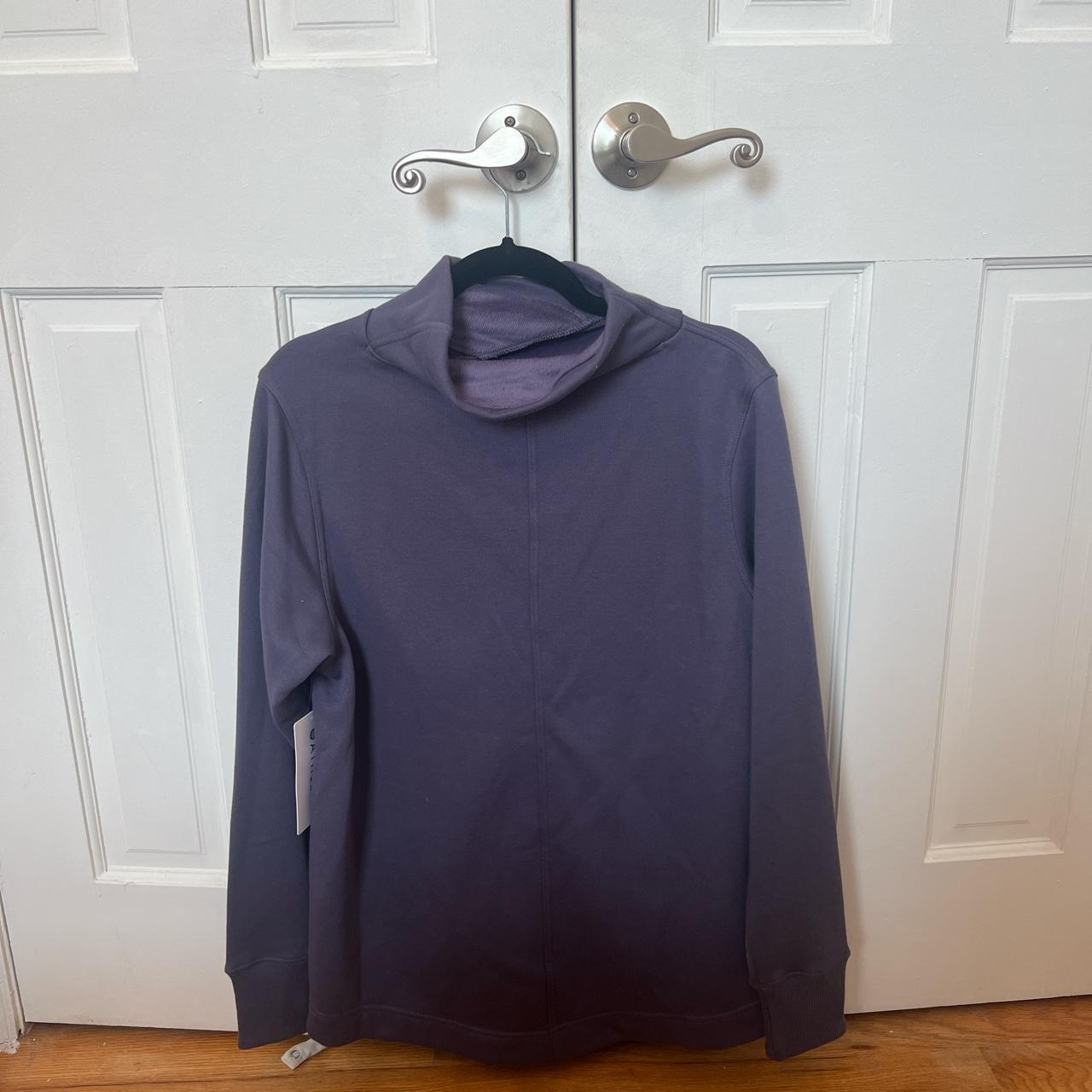 Cozy karma twist neck sweatshirt from Depop