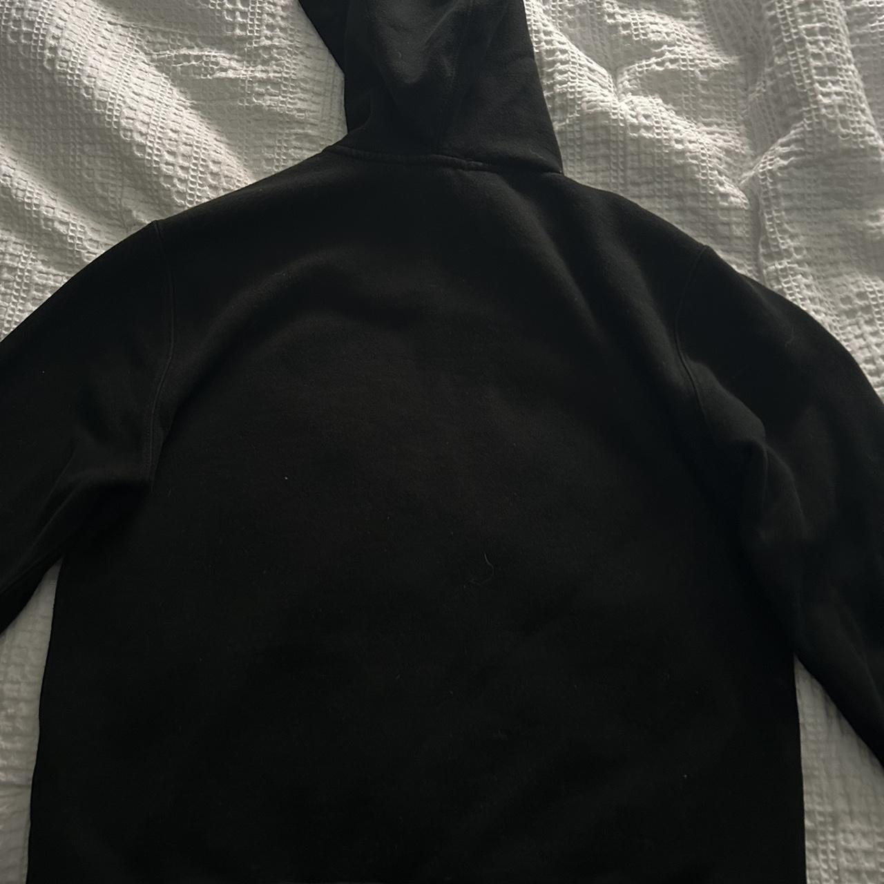 Black polo zip up Size XL in kids/ Adult size S No... - Depop