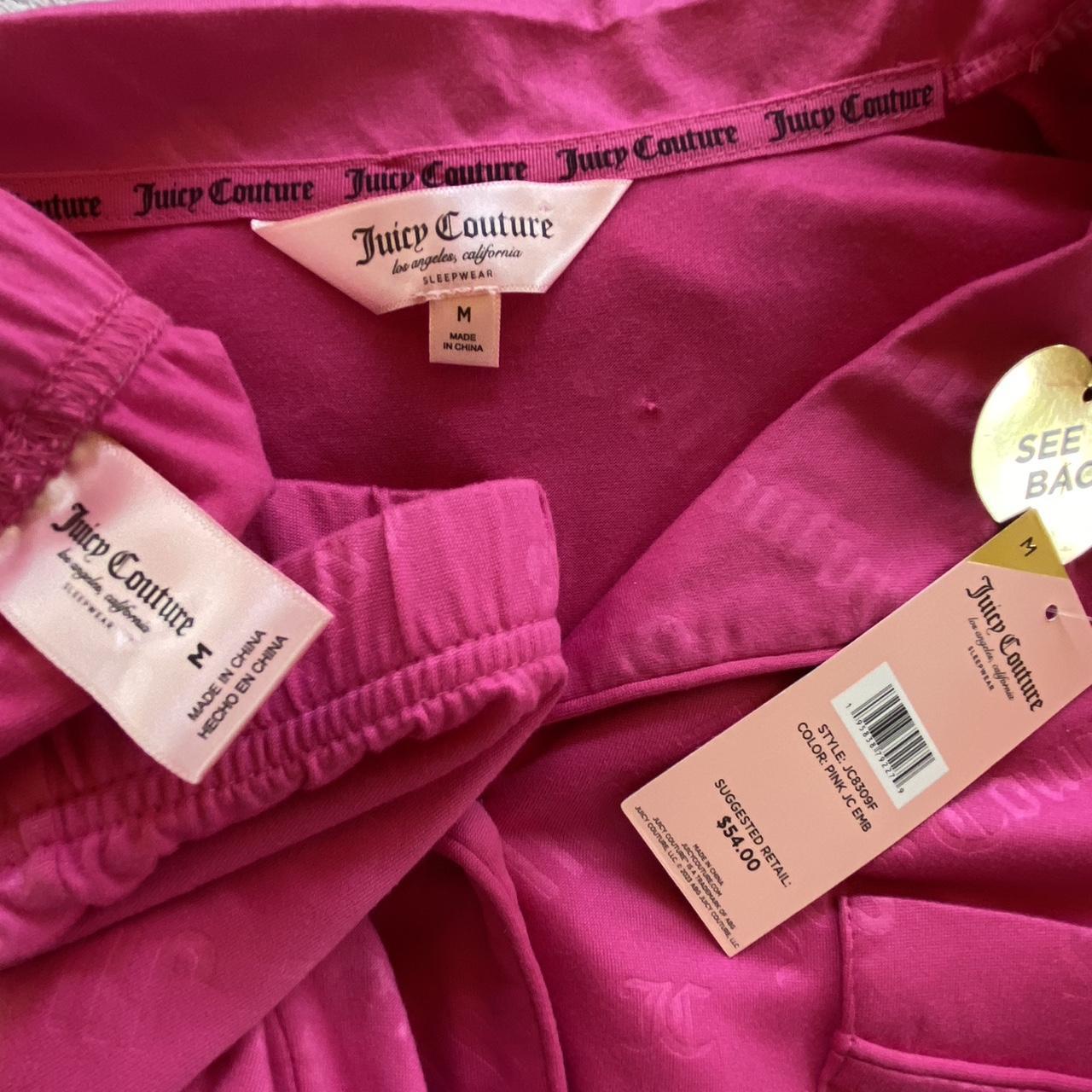 Juicy Couture Women's Pink Pajamas | Depop