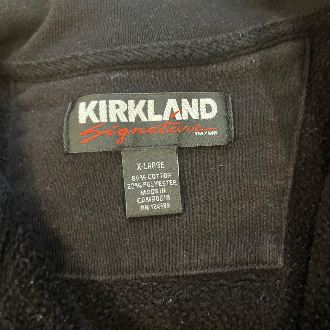 zip up jacket both are kirkland unsure of the size - Depop