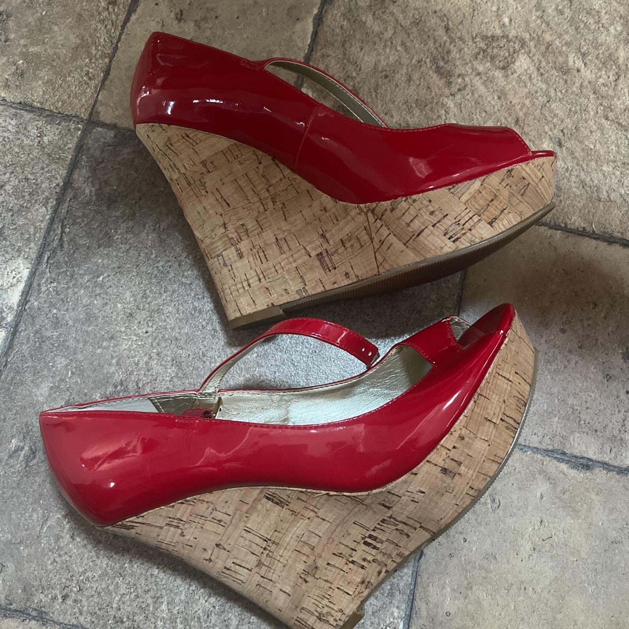 guess sneakers red