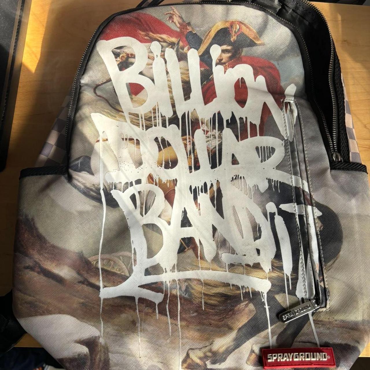 Spray ground vintage art backpack