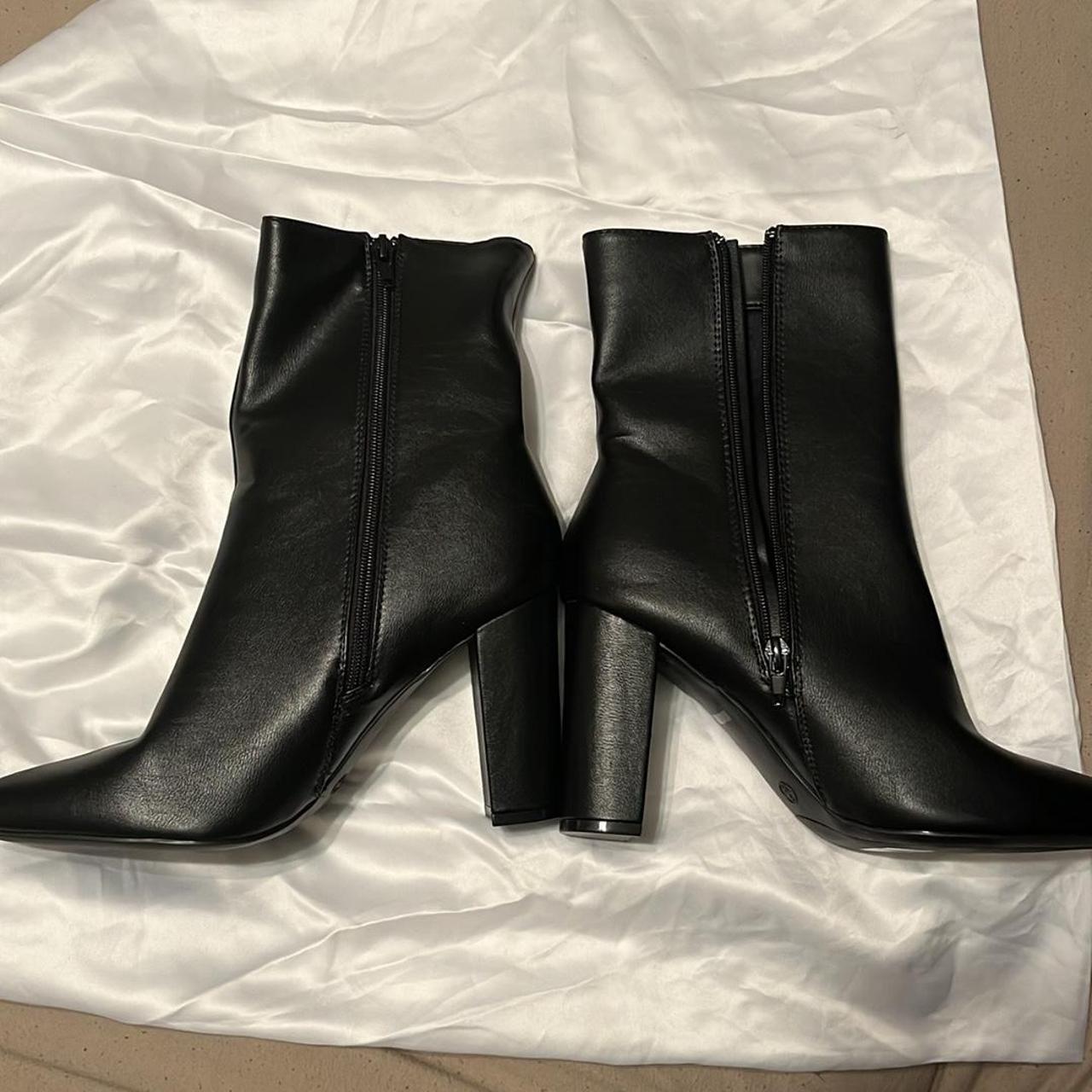 Fashion Nova Women's Black Boots | Depop